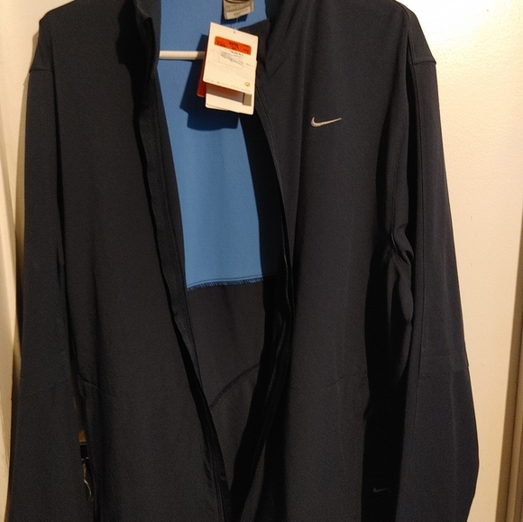 NWT! NIKE DRIFIT LIGHTWEIGHT JACKET GOLF & CASUAL WEAR VINTAGE! MENS LARGE - Picture 3 of 6